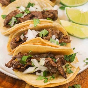Taco Asada con Papas