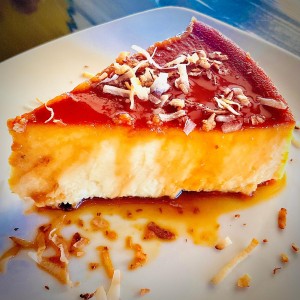 Coconut flan
