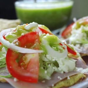 Sopes de Jamón