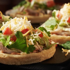 Sopes de Pollo